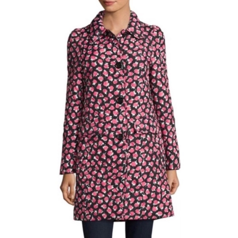 Kate Spade Quilted Floral Coat